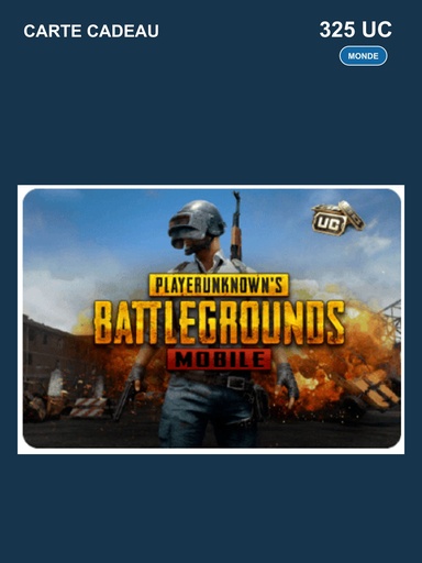 PUBG Mobile 325 UC