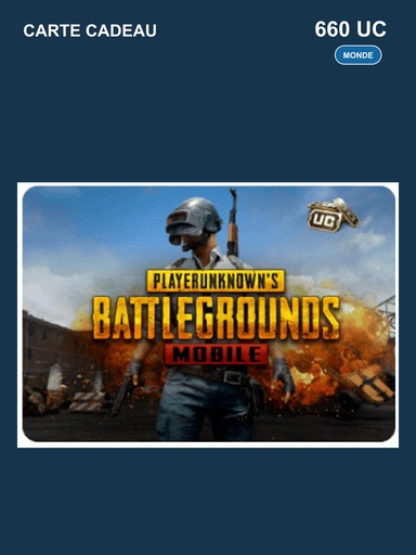 PUBG Mobile 660 UC