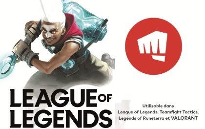 Carte Riot Games 10 €