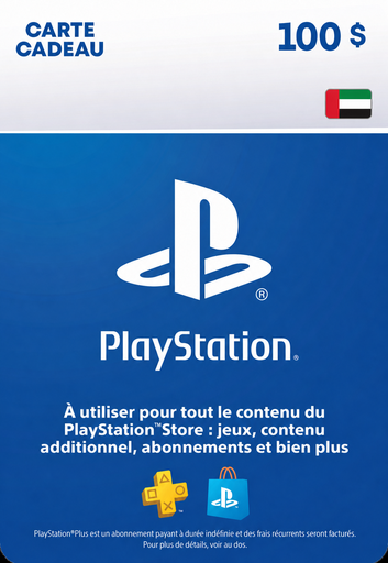 Carte PlayStation 100 $