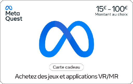Carte Meta Quest 25 €