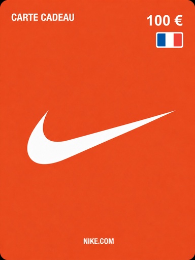 Carte cadeau Nike 100 €