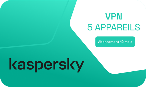 Kaspersky VPN Secure Connection 12 mois