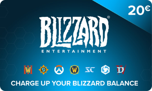 Carte Blizzard 20 €