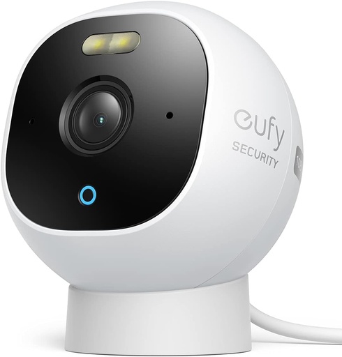 [E210] eufy Security Solo OutdoorCam  E210 , Caméra de Sécurité Extérieure Filaire Tout-en-Un Résolution 1080p