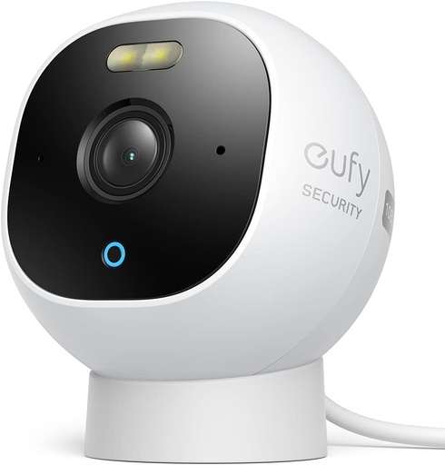 eufy Security Solo OutdoorCam C22, Caméra de Sécurité Extérieure Filaire Tout-en-Un Résolution 1080p