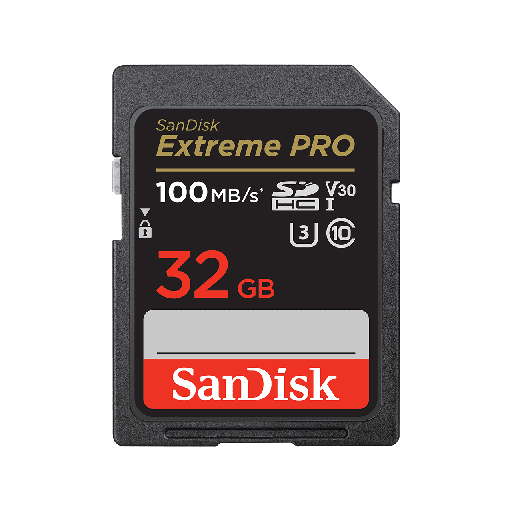 SanDisk Extreme PRO SDHC 32 Go, 100 Mo/s, U3 V30