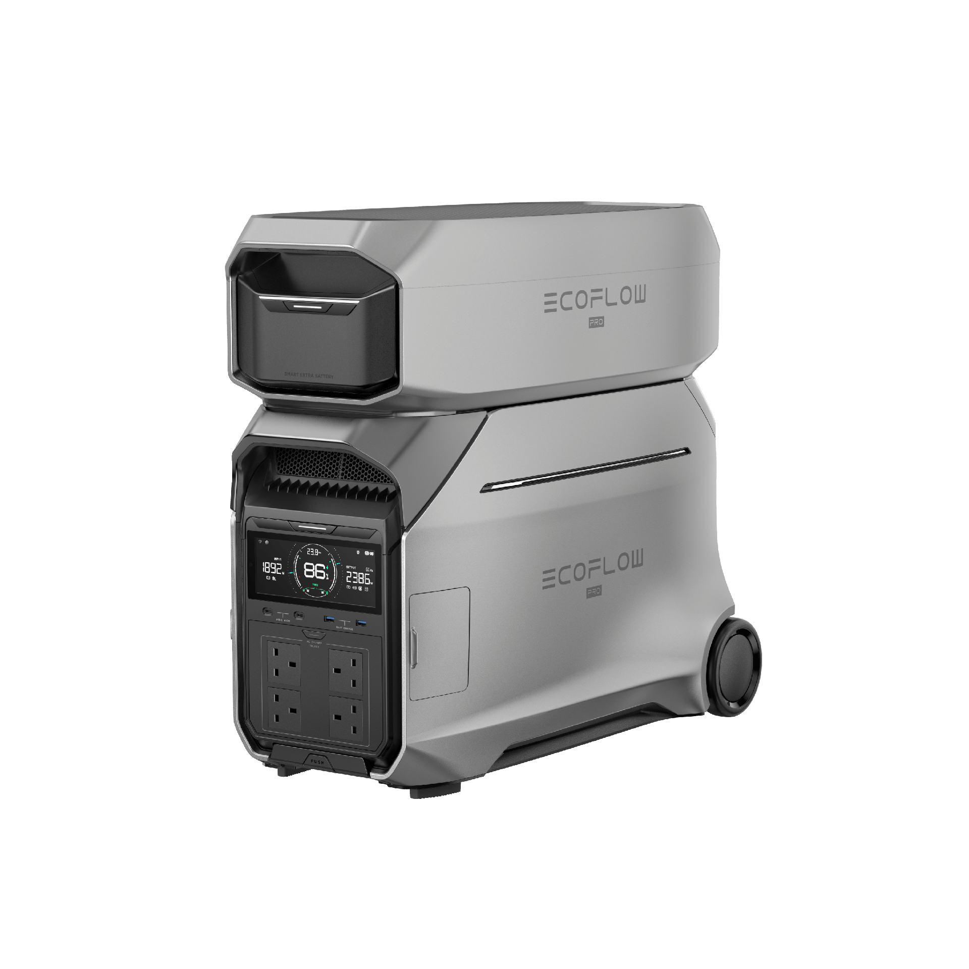 Pack EcoFlow DELTA Pro 3 avec batterie supplémentaire delta pro 3, 4 096 wh