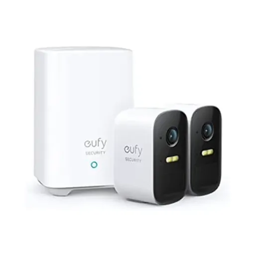 eufyCam 2C, kit de 2 caméras extérieures 1080p avec base