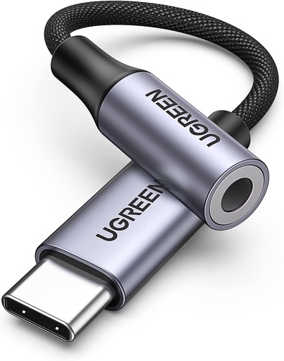 UGREEN Adaptateur USB C Jack 3.5mm Adaptateur Écouteurs Audio DAC