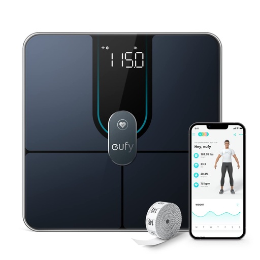 eufy Smart Scale P2 Pro pèse personne, avec Wi-Fi, Bluetooth