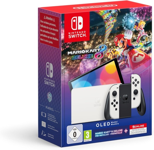 Console Nintendo Nintendo Switch- Modèle OLED Mario Kart 8 Deluxe