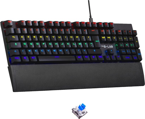 The G-Lab Keyz Carbon Ex - Clavier Mécanique Gaming