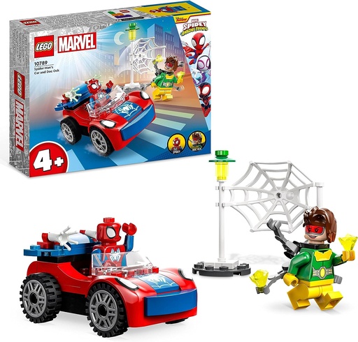 LEGO 10789 Marvel La Voiture de Spider-Man et Docteur Octopus