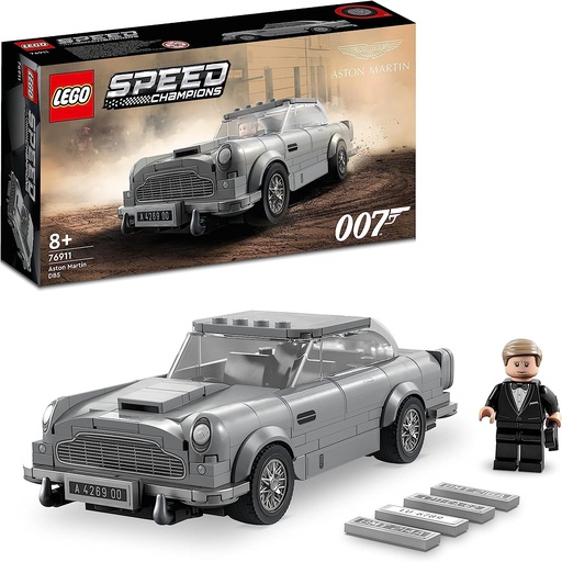 LEGO 76911 Speed Champions 007 Aston Martin DB5, Jouet, Voiture Modélisme