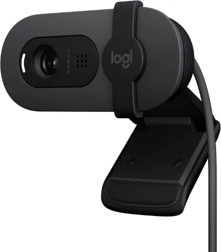 Logitech Brio 100 Webcam Full HD pour le divertissement et le streaming Noir